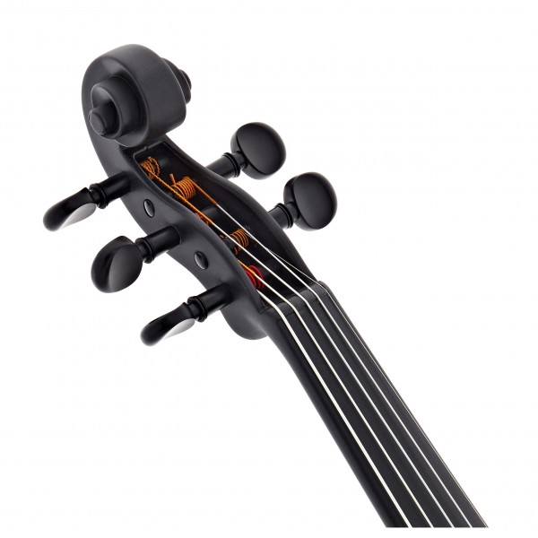 Glasser AEX Acoustic Electric 5 String Violin, Gunmetal at