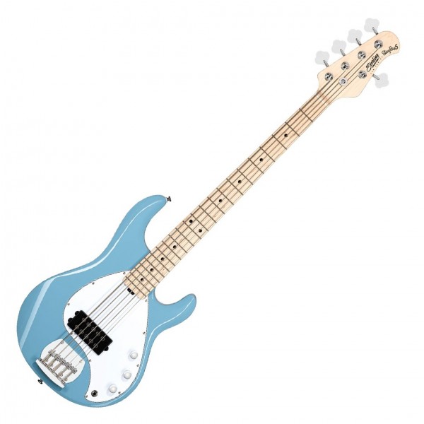 Sterling Stingray Ray5 Bass, Chopper Blue