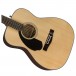 Fender CC-60S Concert Acoustic Left Handed, Natural Body View