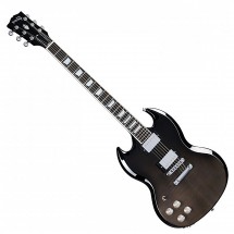 Gibson SG Modern Left Handed, Trans Black Fade