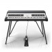 Rhodes MK8 Piano, Classic Black and Silver, with Black Stand - Main Front