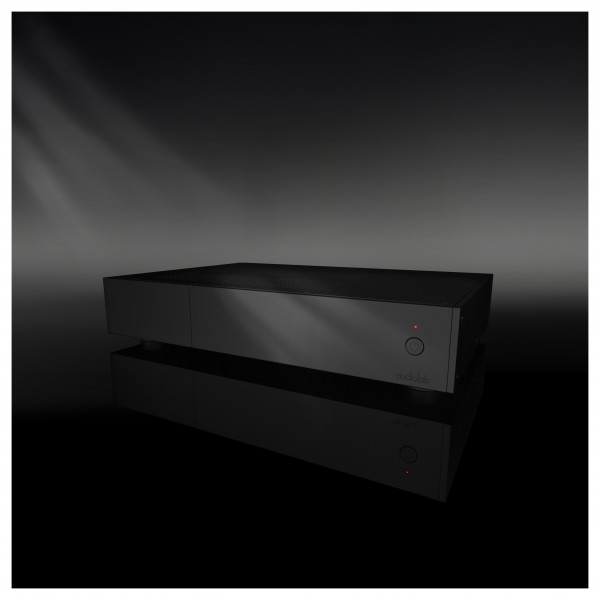 Audiolab 9000-P Stereo Power Amplifier - Dual-Mono Class AB, Black - lifestyle 