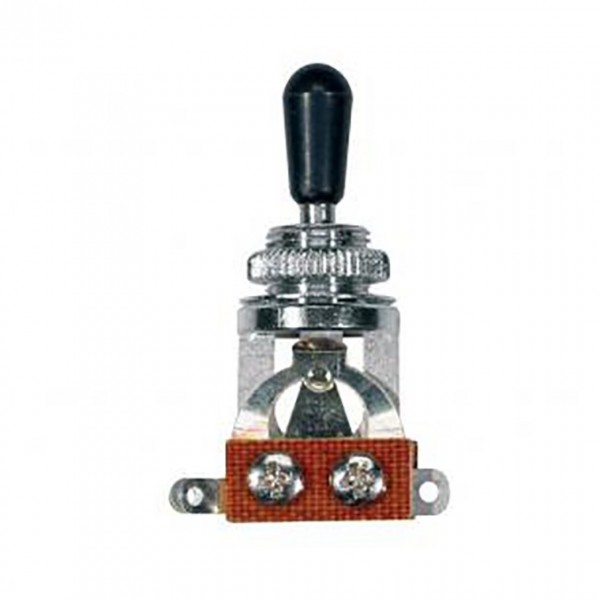 Boston 3-way toggle switch Nickel, Black tip