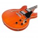 Ibanez AS73, Transparent Tangerine Flat - controls 