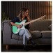 Seattle Electric Guitar by Gear4music, Seafoam Green