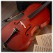 Student Plus 1/2 Size Cello with Case by Gear4music