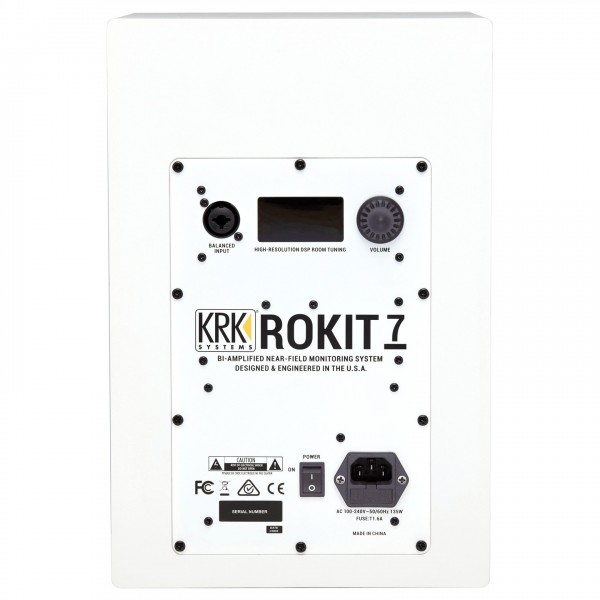 KRK ROKIT RP7, White Noise - Rear