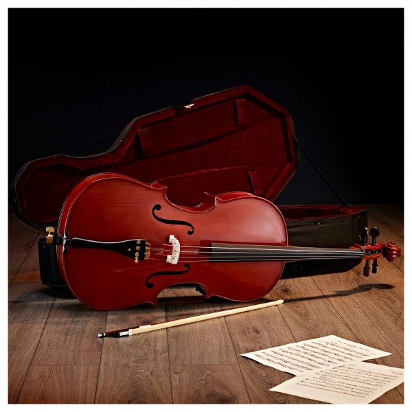 Student Plus 1/2 Size Cello with Case, Beginner Pack