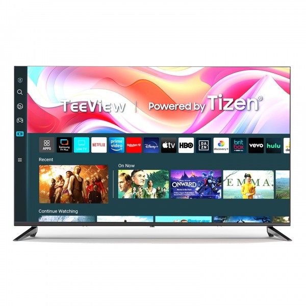 TeeView TV50QUT-UK Tizen 50" Ultra HD Smart TV - front tizen