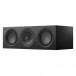 KEF Q6 Meta Centre Speaker, Satin Black - front 