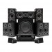 Denon AVC-X3800H & Wharfedale Diamond 9 7.1.2 Speaker Package, Black