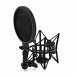 Rode NT1 Signature Series Microphone - Pop Filter and Mount Angled