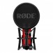 Rode NT1 Signature Series Condenser Microphone, Red - Front with Filter