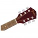 Fender FA-125 Dreadnought Guitar with Complete Acoustic Guitar Accessory Pack headstock 