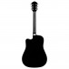 Fender FA-125CE Dreadnought Electro Acoustic with Complete Acoustic Guitar Accessory Pack back 