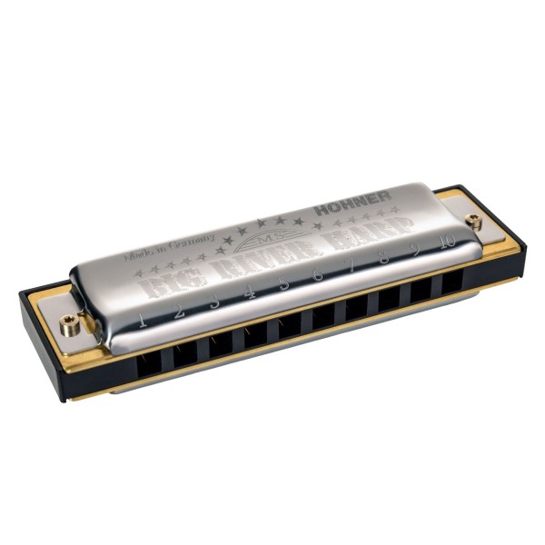 Hohner Big River Harp MS Harmonica, G 1