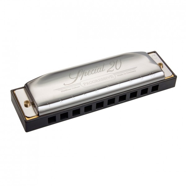 Hohner Progressive Special 20 Harmonica, F