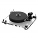 Pro-Ject X-Line 6PerspeX UK SuperPack Balanced High-End Turntable - Top-down angled