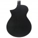 Ibanez AEWC621, Black Flat back 