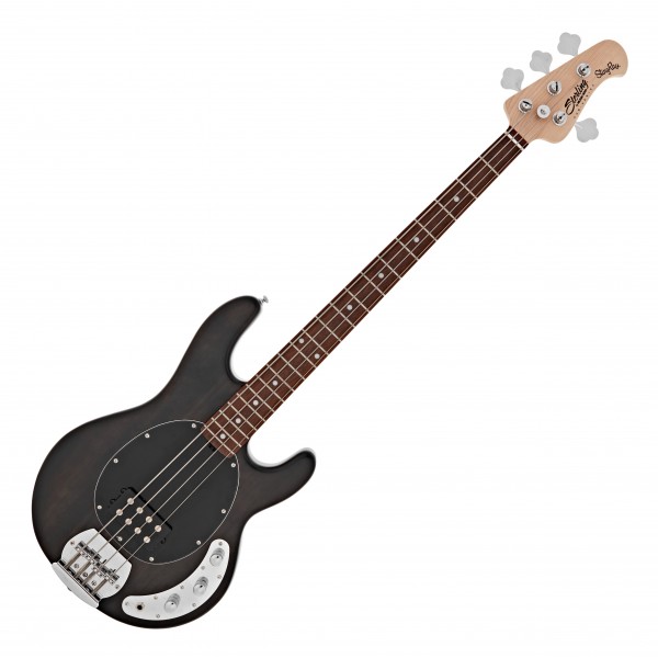 Sterling Stingray Ray4 Bass, Transparent Black