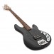 Sterling Stingray Ray4 Bass, Transparent Black