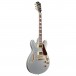 Ibanez AS73G, Moonstone Silver Flat side 