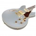 Ibanez AS73G, Moonstone Silver Flat - controls 