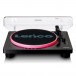 Lenco LS-50LEDBK Turntable with Built-In Speakers and Lighting