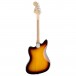 Squier Affinity Series Jaguar, Laurel Fingerboard, Black Pickguard, 3-Color Sunburst - Back