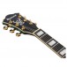 Ibanez AS93FM, Transparent Moss Green - headstock 