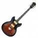 Ibanez AS93QMSP, Dark Brown Sunburst