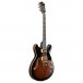 Ibanez AS93QMSP, Dark Brown Sunburst - side 