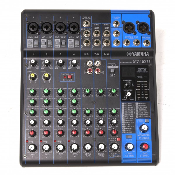 Yamaha MG10XU Analog USB Mixer - Secondhand