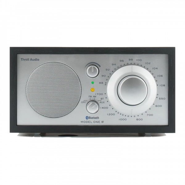 Tivoli Audio Model One BT AM/FM Radio, Black / Silver - main