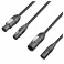 Adam Hall 5 STAR Neutrik XLR 5-Pole to TRUE1, Hybrid Cable, 10m
