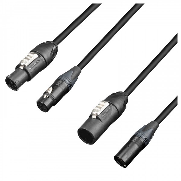 Adam Hall 5 STAR Neutrik XLR 5-pole to TRUE1, Hybrid Cable, 3m - Main