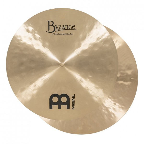 Meinl Cymbals 15" Byzance Traditional Extra Hammered Hihat