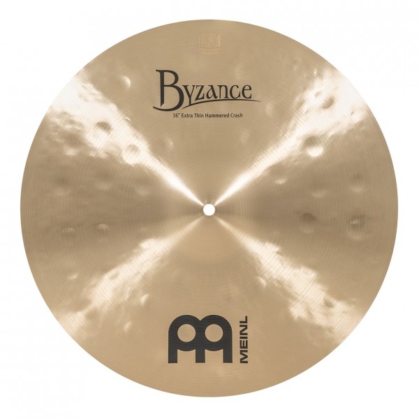 Meinl Cymbals 16" Byzance Traditional Extra Thin Hammered Crash