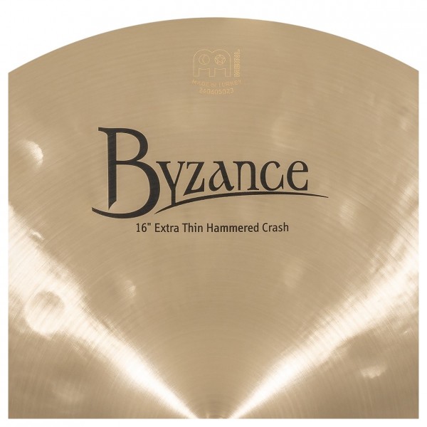 Meinl Cymbals 16" Byzance Traditional Extra Thin Hammered Crash