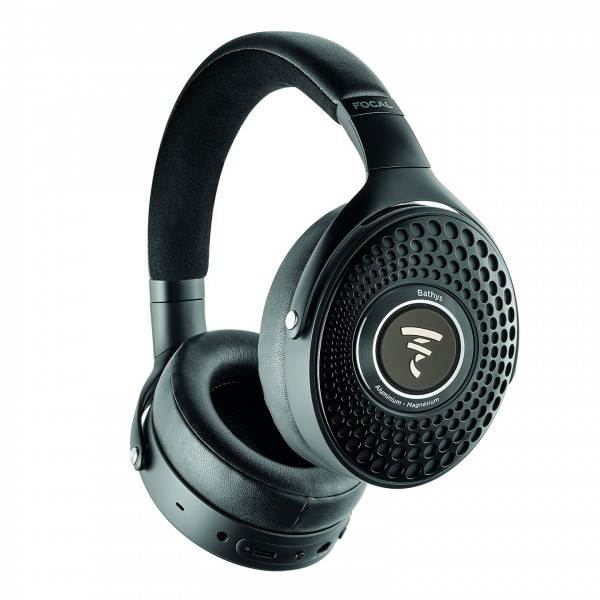 Focal Bathys Wireless ANC Headphones, Deep Black - main 