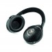 Focal Bathys Wireless ANC Headphones, Deep Black - cups turned  