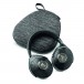 Focal Bathys Wireless ANC Headphones, Deep Black - on case 