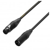 Adam Hall 5 STAR Neutrik XLR Microphone Cable, 1m