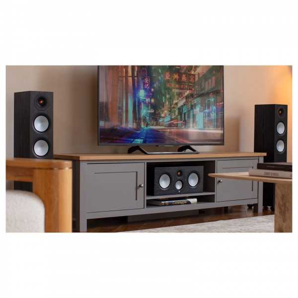Monitor Audio Silver 200 7G Floorstanding Speaker (Pair), Gloss Black ...