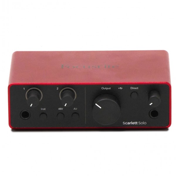 Focusrite Scarlett Solo 4th gen インターフェース Amazon.co.jp: FOCUSRITE Scarlett Solo 第4世代 USBオーディオ