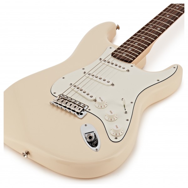Fender Albert Hammond Jr Stratocaster RW, Olympic White