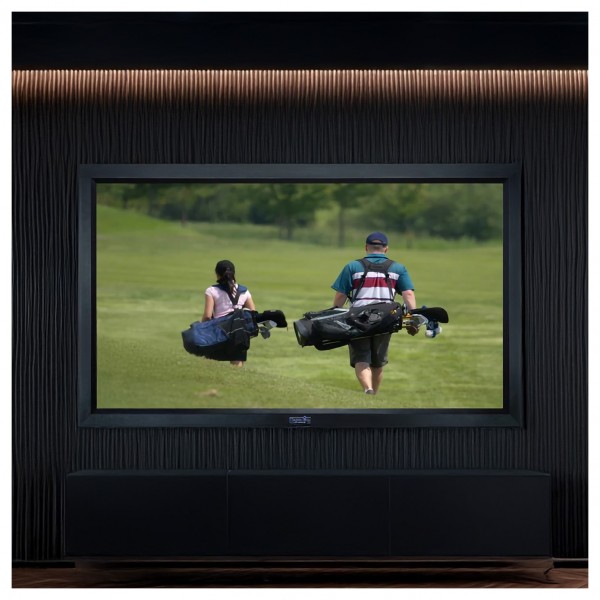 Sapphire 16:9 Acoustically Transparent Projector Screen, 92" - lifestyle 1 