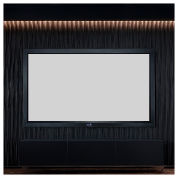 Sapphire 16:9 Acoustically Transparent Projector Screen, 92" - lifestyle blank 
