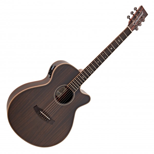 Tanglewood TRU4CEAE Reunion Pro Series Super Folk Electro Acoustic, Ebony