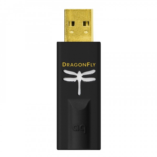 AudioQuest DragonFly Black USB DAC - Front view